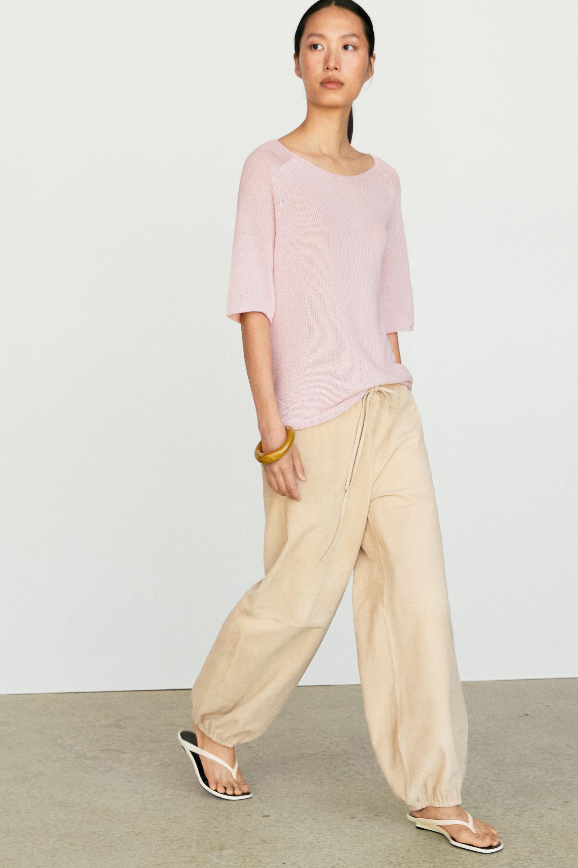 100% cotton boat neck knit sweater